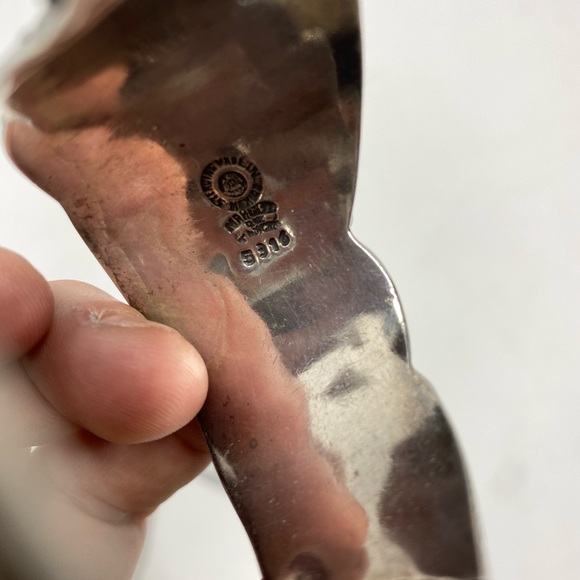 Margot de Taxco cornflower clamper Bracelet 5316 - Picture 12 of 13